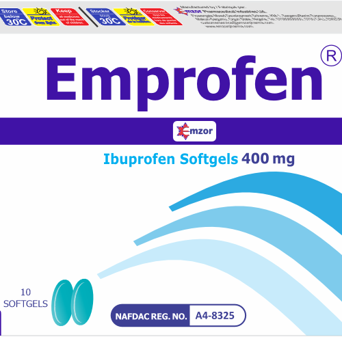 Emprofen E 400mg Soft Gel 1*10 